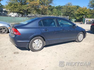Trzecie zdjęcie samochodu z tyłu: 2006 HONDA CIVIC HYBRID VIN:JHMFA362X6S023573 - miniatura