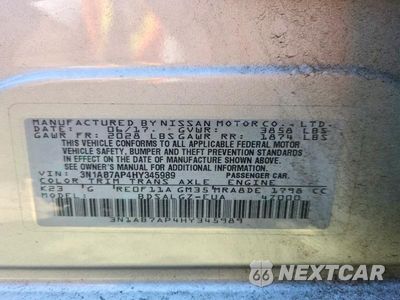 Zdjęcie 12 z 12 samochodu: 2017 NISSAN SENTRA SL VIN:3N1AB7AP4HY345989 - miniatura