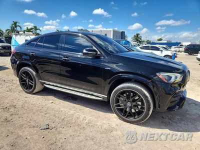 Czwarte zdjęcie samochodu z boku: 2021 MERCEDES-BENZ GLE COUPE AMG 53 4MATIC VIN:4JGFD6BB9MA545920 - miniatura