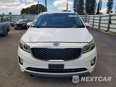 Piąte zdjęcie samochodu w środku: 2015 KIA SEDONA SX VIN:KNDMC5C18F6066702 - miniatura