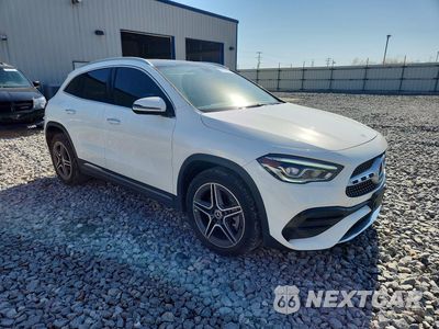 Czwarte zdjęcie samochodu z boku: 2021 MERCEDES-BENZ GLA 250 4MATIC VIN:W1N4N4HB3MJ186321 - miniatura