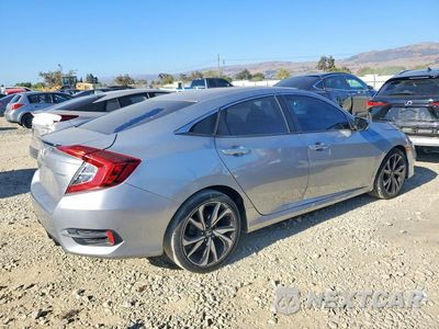 Trzecie zdjęcie samochodu z tyłu: 2020 HONDA CIVIC SPORT VIN:2HGFC2F81LH565336 - miniatura