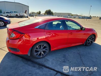 Trzecie zdjęcie samochodu z tyłu: 2020 HONDA CIVIC SPORT VIN:2HGFC2E86LH511323 - miniatura
