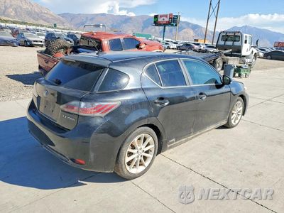Trzecie zdjęcie samochodu z tyłu: 2011 LEXUS CT 200 VIN:JTHKD5BH6B2030560 - miniatura