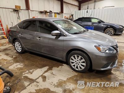 Czwarte zdjęcie samochodu z boku: 2017 NISSAN SENTRA SV VIN:3N1AB7AP6HY304909 - miniatura