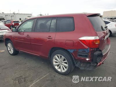 Drugie zdjęcie samochodu z przodu: 2008 TOYOTA HIGHLANDER BASE VIN:JTEES41A182071394 - miniatura