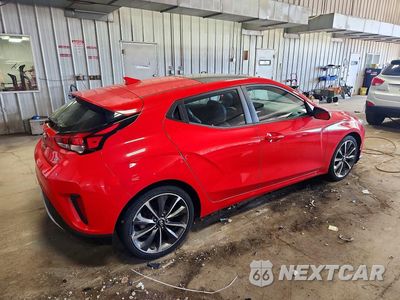 Trzecie zdjęcie samochodu z tyłu: 2019 HYUNDAI VELOSTER 2.0L PREMIUM VIN:KMHTG6AF7KU014094 - miniatura