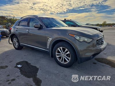 Czwarte zdjęcie samochodu z boku: 2009 INFINITI FX35 BASE VIN:JNRAS18W49M150969 - miniatura