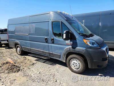 Czwarte zdjęcie samochodu z boku: 2021 RAM PROMASTER 3500 DELIVERY VAN VIN:3C6MRVJG4ME541220 - miniatura