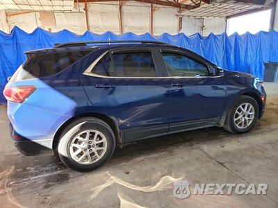Trzecie zdjęcie samochodu z tyłu: 2022 CHEVROLET EQUINOX LT VIN:3GNAXKEV1NL242300 - miniatura