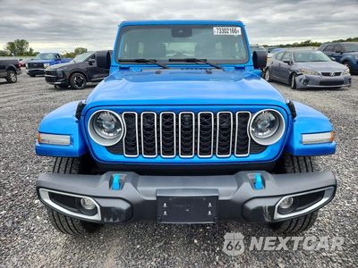 Piąte zdjęcie samochodu w środku: 2024 JEEP WRANGLER SAHARA 4XE VIN:1C4RJXP63RW227829 - miniatura