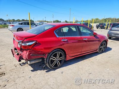 Trzecie zdjęcie samochodu z tyłu: 2016 HONDA ACCORD SPORT VIN:1HGCR2F55GA125597 - miniatura