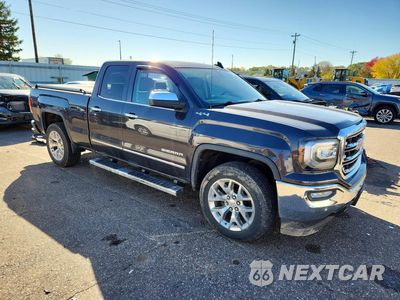 Czwarte zdjęcie samochodu z boku: 2016 GMC SIERRA K1500 SLT VIN:1GTV2NEC6GZ268007 - miniatura