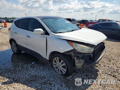 Czwarte zdjęcie samochodu z boku: 2013 HYUNDAI TUCSON LIMITED VIN:KM8JU3AC3DU685611 - miniatura