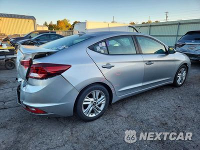 Trzecie zdjęcie samochodu z tyłu: 2020 HYUNDAI ELANTRA SEL VIN:5NPD84LF3LH615327 - miniatura