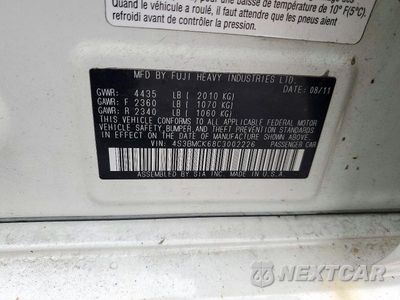 Zdjęcie 12 z 12 samochodu: 2012 SUBARU LEGACY 2.5I LIMITED VIN:4S3BMCK68C3002226 - miniatura
