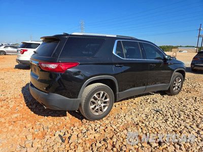 Trzecie zdjęcie samochodu z tyłu: 2018 CHEVROLET TRAVERSE LT VIN:1GNERGKW4JJ191317 - miniatura