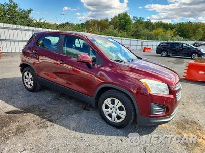 Czwarte zdjęcie samochodu z boku: 2016 CHEVROLET TRAX LS VIN:3GNCJKSB0GL271875 - miniatura