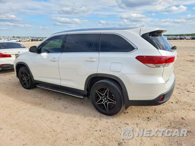 Drugie zdjęcie samochodu z przodu: 2019 TOYOTA HIGHLANDER XLE VIN:5TDKZRFH8KS333661 - miniatura