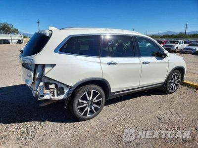 Trzecie zdjęcie samochodu z tyłu: 2019 HONDA PILOT ELITE VIN:5FNYF6H05KB042967 - miniatura