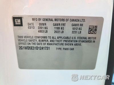 Zdjęcie 12 z 12 samochodu: 2013 CHEVROLET IMPALA POLICE VIN:2G1WD5E31D1241731 - miniatura