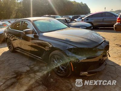 Czwarte zdjęcie samochodu z boku: 2024 BMW I4 EDRIVE 35 VIN:WBY43AW01RFT25366 - miniatura