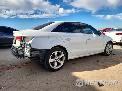 Trzecie zdjęcie samochodu z tyłu: 2017 AUDI A3 PREMIUM VIN:WAUAUGFF2H1029872 - miniatura
