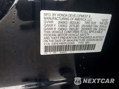 Zdjęcie 13 z 13 samochodu: 2023 ACURA MDX ADVANCE VIN:5J8YE1H8XPL020450 - miniatura