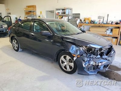 Czwarte zdjęcie samochodu z boku: 2017 HONDA CIVIC LX VIN:19XFC2F56HE227955 - miniatura