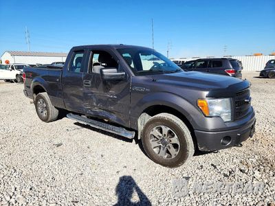 Czwarte zdjęcie samochodu z boku: 2014 FORD F150 SUPER CAB VIN:1FTFX1EF7EFC81842 - miniatura