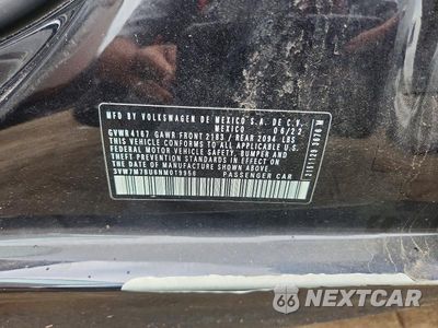 Zdjęcie 12 z 12 samochodu: 2022 VOLKSWAGEN JETTA SE VIN:3VW7M7BU6NM019956 - miniatura