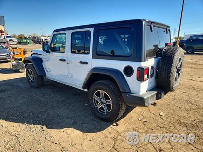 Drugie zdjęcie samochodu z przodu: 2018 JEEP WRANGLER UNLIMITED SPORT VIN:1C4HJXDGXJW292786 - miniatura