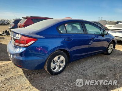Trzecie zdjęcie samochodu z tyłu: 2014 HONDA CIVIC LX VIN:19XFB2F56EE026670 - miniatura