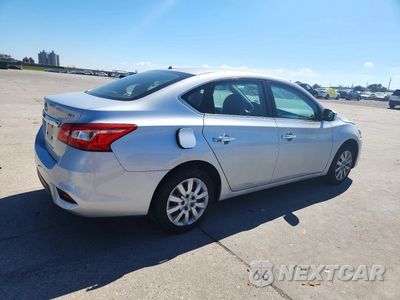 Trzecie zdjęcie samochodu z tyłu: 2017 NISSAN SENTRA SV VIN:3N1AB7AP3HY398179 - miniatura