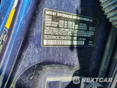 Zdjęcie 13 z 13 samochodu: 2017 BMW X4 XDRIVE28I VIN:5UXXW3C38H0T80090 - miniatura