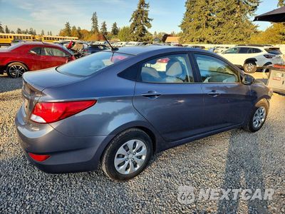 Trzecie zdjęcie samochodu z tyłu: 2017 HYUNDAI ACCENT SE VIN:KMHCT4AE3HU196618 - miniatura
