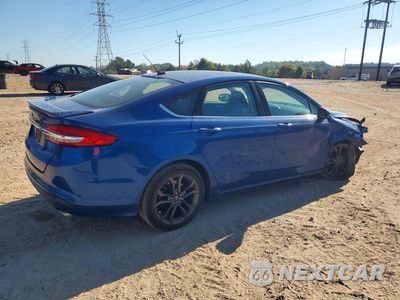 Trzecie zdjęcie samochodu z tyłu: 2018 FORD FUSION S VIN:3FA6P0G74JR264998 - miniatura