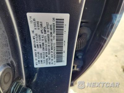 Zdjęcie 12 z 12 samochodu: 2015 HONDA ACCORD SPORT VIN:1HGCR2F51FA090720 - miniatura