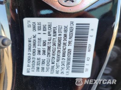 Zdjęcie 13 z 13 samochodu: 2014 HONDA CIVIC SI VIN:2HGFB6E56EH702629 - miniatura