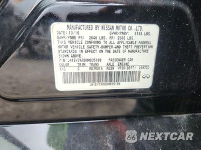 Zdjęcie 12 z 12 samochodu: 2017 INFINITI Q50 3.0T PREMIUM VIN:JN1EV7AR8HM835199 - miniatura