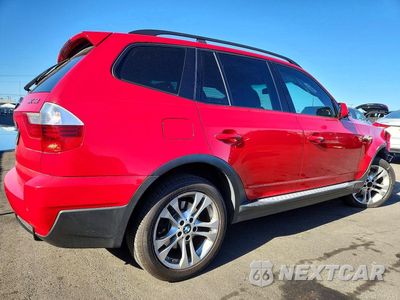 Trzecie zdjęcie samochodu z tyłu: 2008 BMW X3 3.0SI VIN:WBXPC93428WJ09466 - miniatura