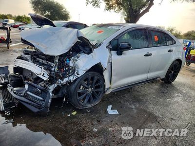 2022 TOYOTA COROLLA SE NIGHTSHADE EDITION 5YFS4MCE2NP107284 - główne zdjęcie licytacji z USA - miniatura