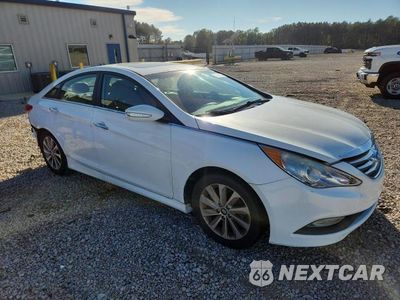 Czwarte zdjęcie samochodu z boku: 2014 HYUNDAI SONATA LIMITED 2.0T VIN:5NPEC4AB3EH942591 - miniatura