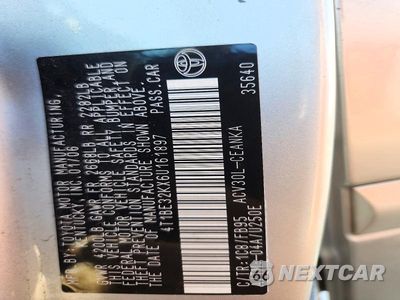 Zdjęcie 12 z 12 samochodu: 2006 TOYOTA CAMRY LE VIN:4T1BE32KX6U161897 - miniatura