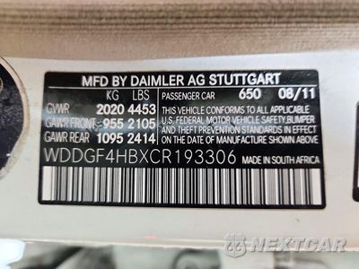 Zdjęcie 13 z 13 samochodu: 2012 MERCEDES-BENZ C 250 VIN:WDDGF4HBXCR193306 - miniatura
