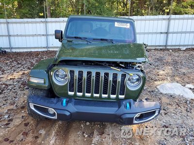 Piąte zdjęcie samochodu w środku: 2022 JEEP WRANGLER UNLIMITED SAHARA 4XE VIN:1C4JJXP60NW274470 - miniatura