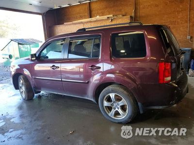 Drugie zdjęcie samochodu z przodu: 2014 HONDA PILOT EXLN VIN:5FNYF4H70EB017447 - miniatura
