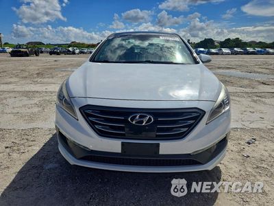 Piąte zdjęcie samochodu w środku: 2017 HYUNDAI SONATA LIMITED 2.0T VIN:5NPE34AB4HH517904 - miniatura