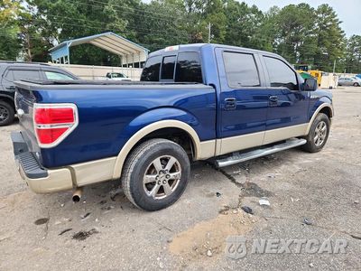 Trzecie zdjęcie samochodu z tyłu: 2010 FORD F150 SUPERCREW VIN:1FTFW1CV5AFD02100 - miniatura