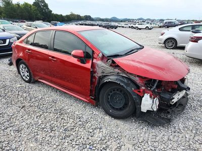 Czwarte zdjęcie samochodu z boku: 2021 TOYOTA COROLLA LE VIN:JTDEPMAE6MJ128942 - miniatura